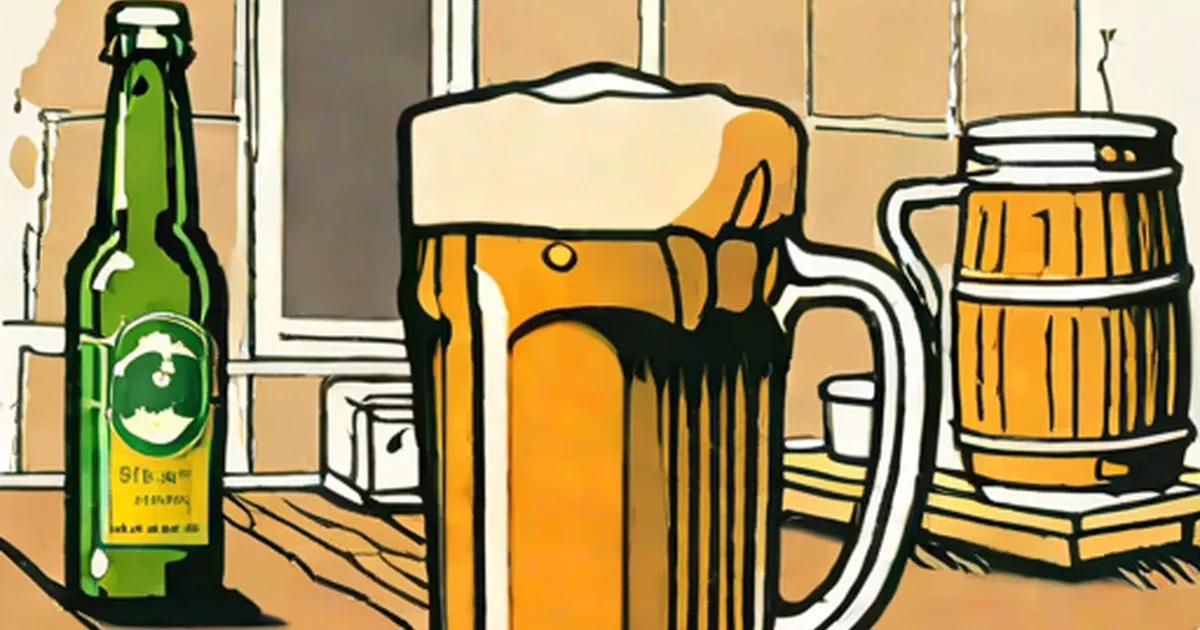 A morning beer in Pakistan
