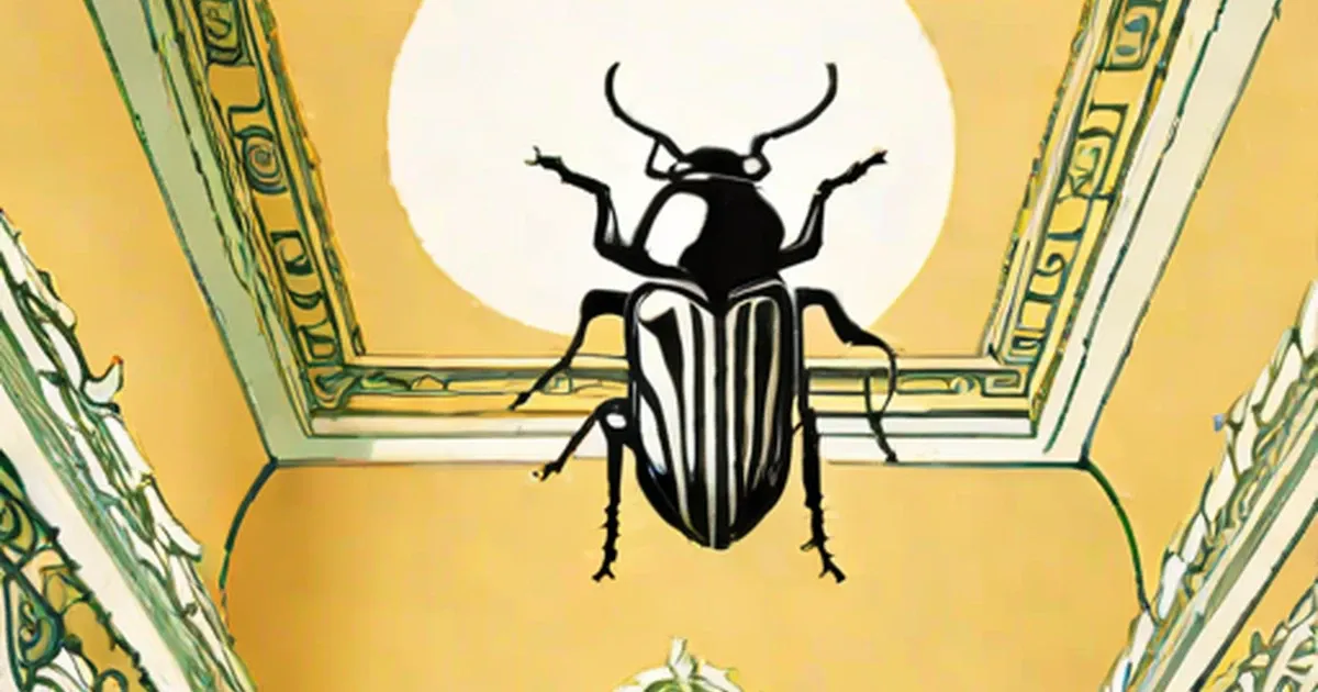 Beetle Mania Insect-obsessed Artist Covers Belgian Palace Ceiling