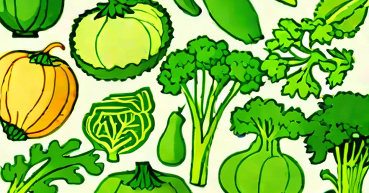 Green Vegetables List