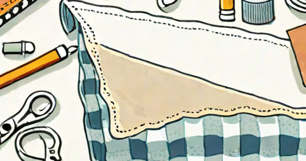 How To Sew A Flannel Blanket With Fabric Trim