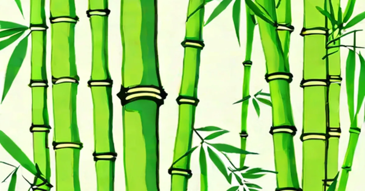 Is bamboo really an environmentally friendly alternative to wood for making paper?