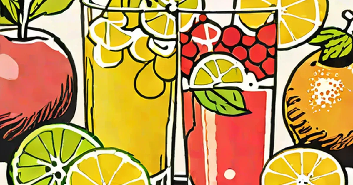 Non-alcoholic Fruit Cocktails