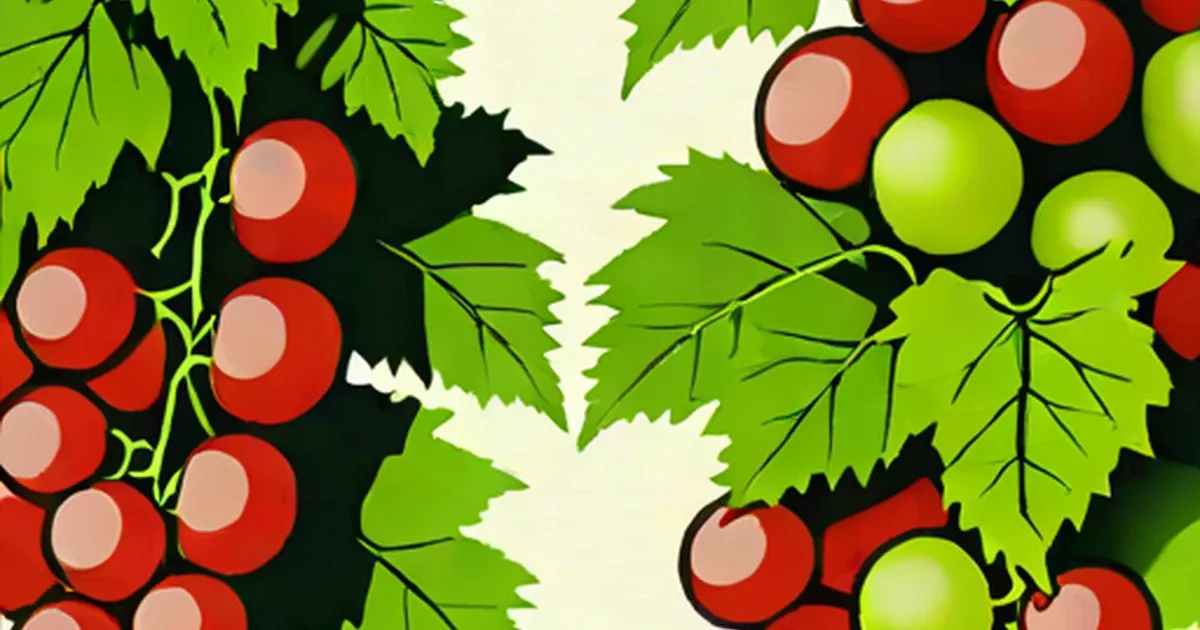 Red Grapes Vs Green Grapes