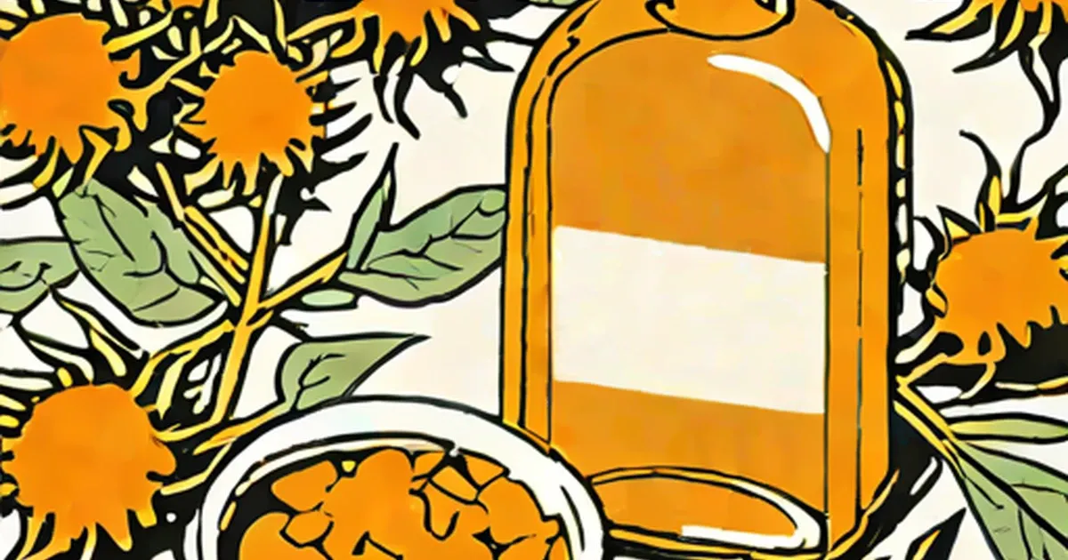 Safflower Oil Reduces Belly Fat