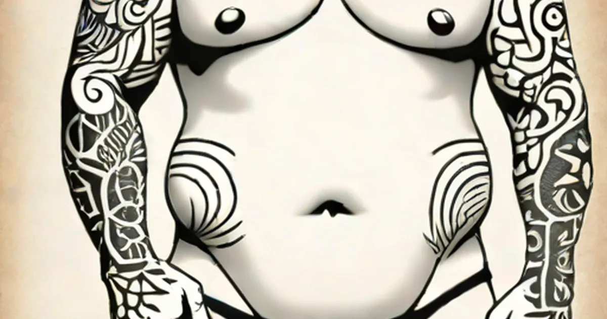 Stomach Tattoos for Men