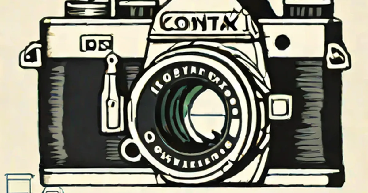 Story of Contax, Mother of SLR Cameras