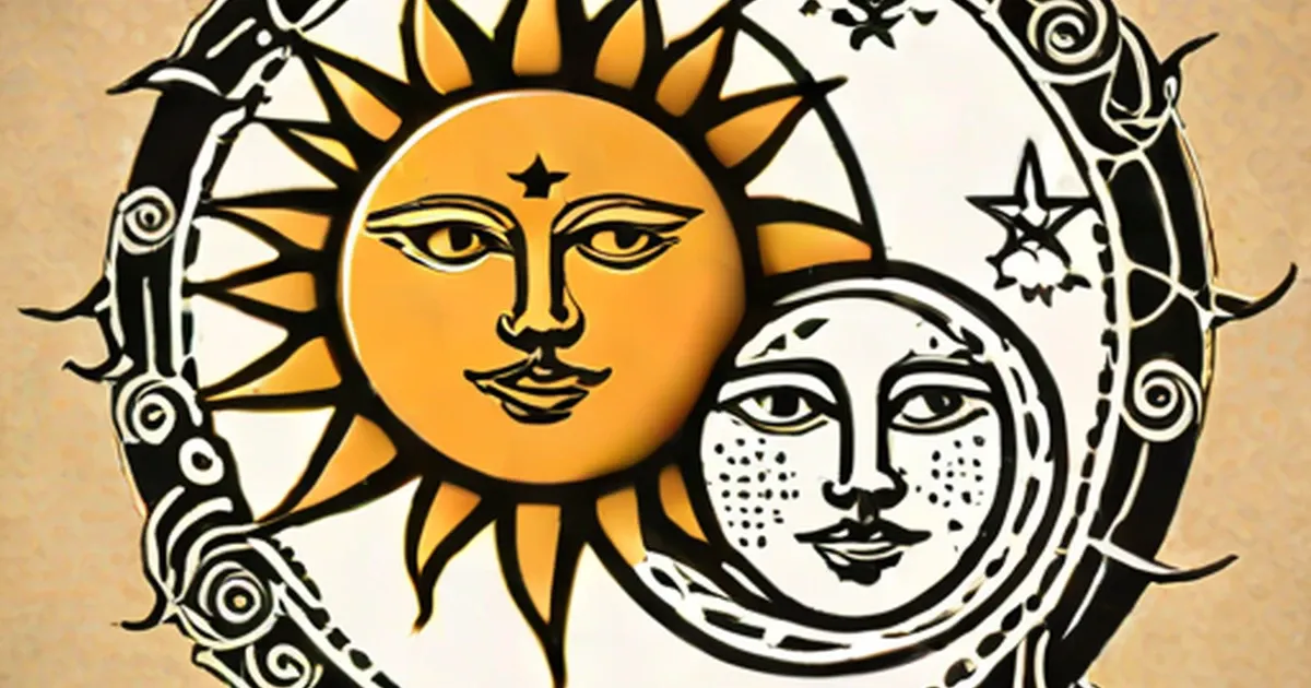 Sun and Moon Tattoos